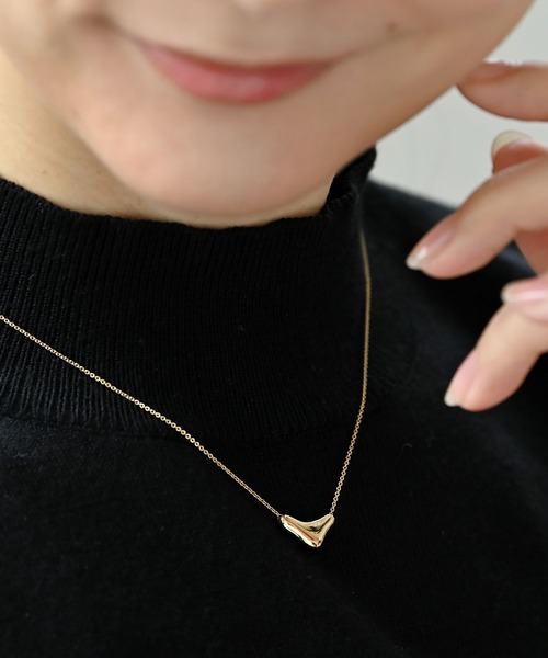 colleca la（コレカラ）の「ニュアンスモチーフネックレス（ネックレス・レディース・シルバー/ゴールド・ﾌﾘ-）」の14枚目の写真