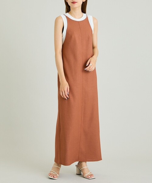 MATURED（マチュアード）の「【MATURED】アメスリアイラインワンピース（ワンピース・レディース・グリーン/ブラウン・FREE）」の20枚目の写真