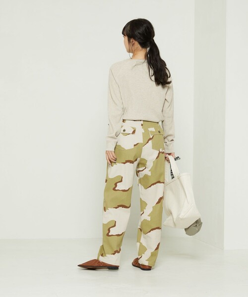 FREAK'S STORE（フリークスストア）の「ワッフルプルオーバー（Tシャツ/カットソー・レディース・ナチュラル/レンガ/その他13/オフホワイト/ブラック・ﾌﾘ-）」の14枚目の写真