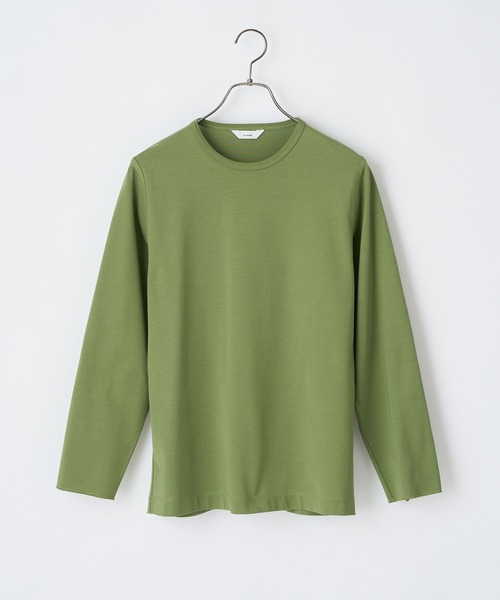 So_lemn（ソレム）の「【So_lemn/ソレム】袖スリットロンT（Tシャツ/カットソー・レディース・ブラウン/オフホワイト/グリーン・FREE）」の12枚目の写真