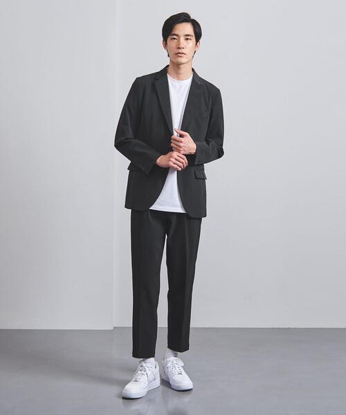 EN ROUTE(アンルート)の「<EN ROUTE(アンルート)> ナイロン/ポリウレタン ツイル 2ボタン ジャケット(テーラードジャケット・メンズ・ブラック・1/2/3)」の5枚目の写真