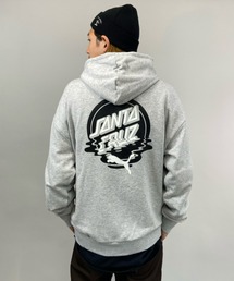 PUMA/プーマ×SANTACRUZ コラボモデル ルーズシルエット プリントパーカー 532240