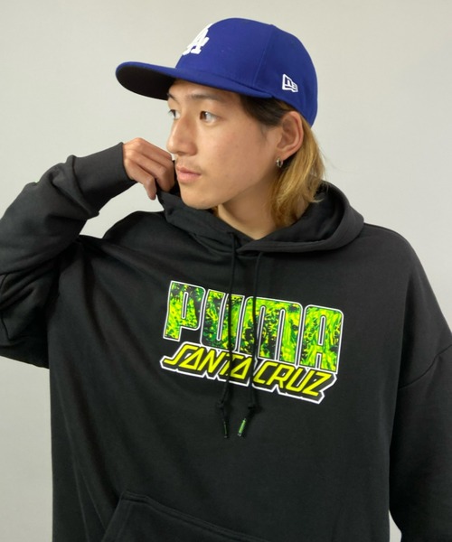 PUMA（プーマ）の「PUMA/プーマ×SANTACRUZ コラボモデル ルーズシルエット　プリントパーカー 532240（パーカー・メンズ・ブラック/グレー/カーキ・M/L/XL）」の8枚目の写真