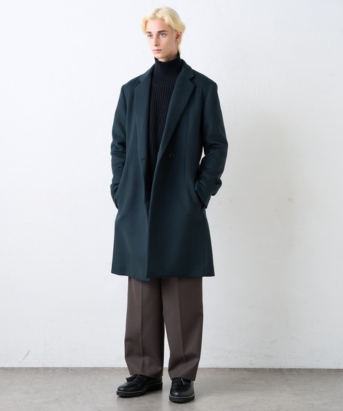 Lui's（ルイス）の「ハイクオリティー メルトンダブルチェスターコート