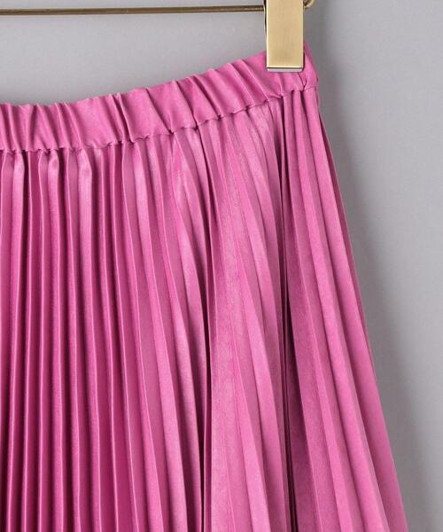 UNITED ARROWS（ユナイテッドアローズ）の「＜UNITED ARROWS＞ POWDERY/STN アコーディオンプリーツ スカート Ｗ（スカート・レディース・ライトグレー/ピンク/モカ・38/36）」の17枚目の写真