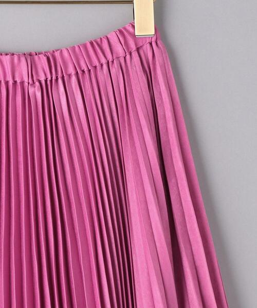 UNITED ARROWS（ユナイテッドアローズ）の「＜UNITED ARROWS＞ POWDERY/STN アコーディオンプリーツ スカート Ｗ（スカート・レディース・ライトグレー/ピンク/モカ・38/36）」の18枚目の写真