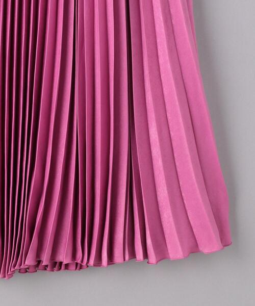 UNITED ARROWS（ユナイテッドアローズ）の「＜UNITED ARROWS＞ POWDERY/STN アコーディオンプリーツ スカート Ｗ（スカート・レディース・ライトグレー/ピンク/モカ・38/36）」の19枚目の写真