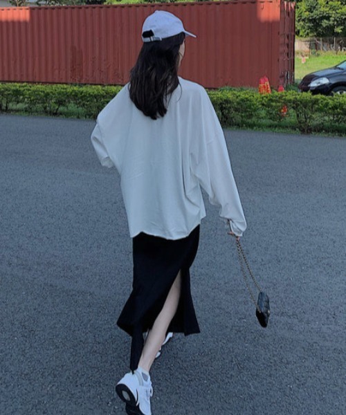CLEA(クレア)の「マーメイドスウェットスカート(スカート・レディース・ブラック/グレー・FREE)」の16枚目の写真