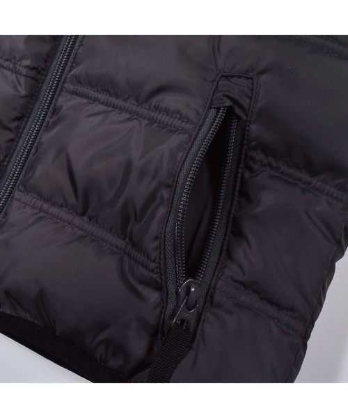 BeBe(ベベ)の「BeBe/リバーシブルロゴプリントハイネックダウンベスト(90~150cm)(ベスト・キッズ・グレー/ネイビー・90/150/140/130/120/110/100)」の5枚目の写真