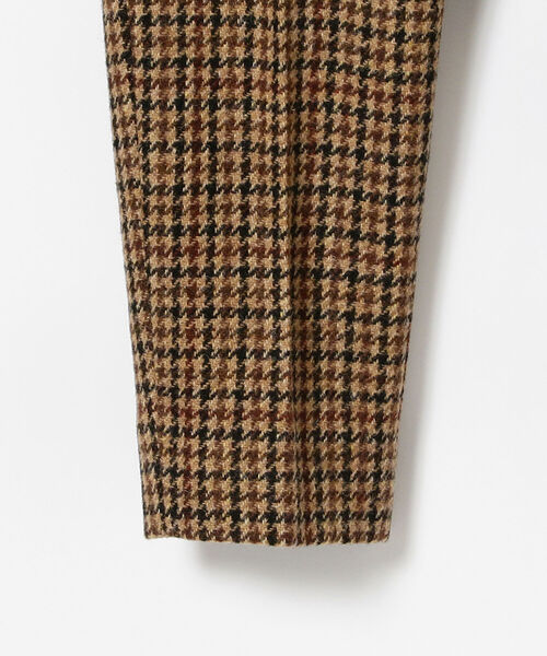 BEAMS BOY（ビームスボーイ）の「BEAMS BOY / ハリスツイード テーパードパンツ（スラックス・レディース・ブラウン/ライトブラウン・1/0）」の17枚目の写真