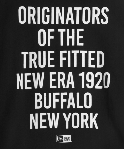 NEW ERA(ニューエラ)の「【NEW ERA/ニューエラ】TYPOGRAPHY ロゴ バックプリント 長袖プルオーバーフーディ/ブラック(パーカー・メンズ・ブラック・M/L/XL)」の9枚目の写真