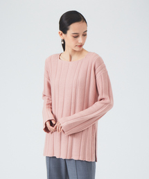 qualite | ランダムストライプニットプルオーバー(ニット/セーター)