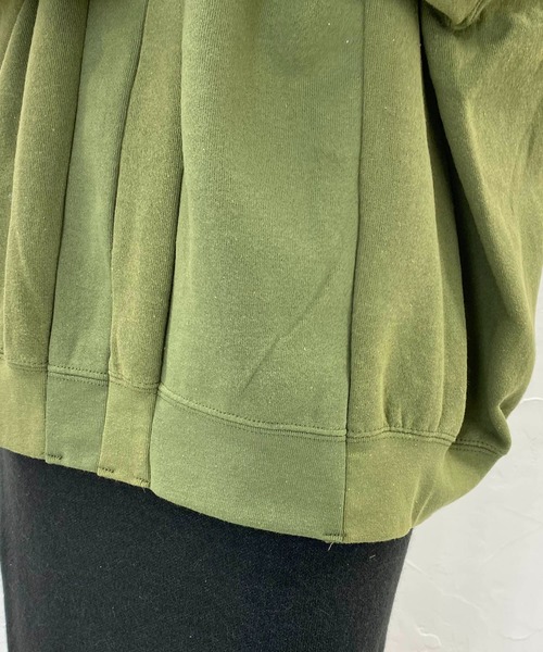 CAPRICIEUX LE'MAGE（カプリシューレマージュ）の「【DISMACENT/ディスマセント】リメイクスエット（パーカー・レディース・カーキ・FREE）」の7枚目の写真