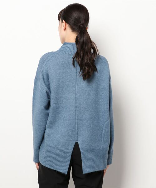 Doux archives（ドゥアルシーヴ）の「もちもちハイネックニットプルオーバー（ニット/セーター・レディース・グレー/レッド/ブルー/ピンク/ブラック・MEDIUM）」の7枚目の写真