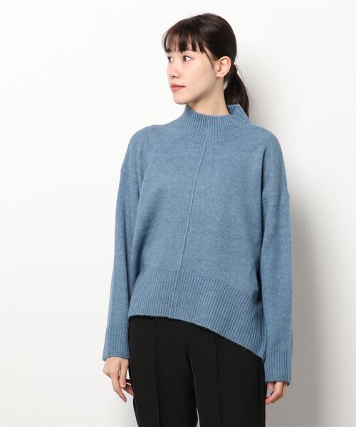 Doux archives（ドゥアルシーヴ）の「もちもちハイネックニットプルオーバー（ニット/セーター・レディース・グレー/レッド/ブルー/ピンク/ブラック・MEDIUM）」の15枚目の写真