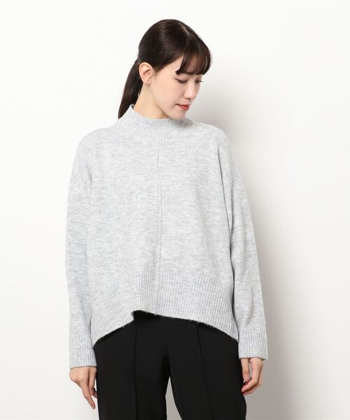 Doux archives（ドゥアルシーヴ）の「もちもちハイネックニットプルオーバー（ニット/セーター・レディース・グレー/レッド/ブルー/ピンク/ブラック・MEDIUM）」の16枚目の写真