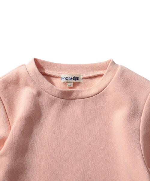 SHOO・LA・RUE（シューラルー）の「◆【90-140cm/速乾】CVC裏起毛ファーポケットワンピ（ワンピース・キッズ・ライトパープル/ベビーピンク・11/10/12/13/14/09）」の5枚目の写真