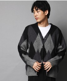 JACKROSE | JE-MOHAIR TOUCH JQ CARDIGAN/モヘアタッチ ジャガード カーデ(カーディガン/ボレロ)