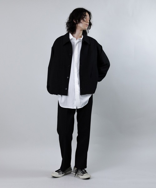 Iroquois(イロコイ)の「CLASSICAL PE SERGE JK【セットアップ対応】(ブルゾン・メンズ・ブラック/ベージュ/グリーン・1/2/3)」の13枚目の写真