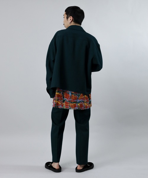 Iroquois(イロコイ)の「CLASSICAL PE SERGE JK【セットアップ対応】(ブルゾン・メンズ・ブラック/ベージュ/グリーン・1/2/3)」の19枚目の写真