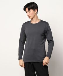 【BLUE STANDARD/ブルースタンダード】極厚!裏起毛クルーネックTシャツ 9分袖