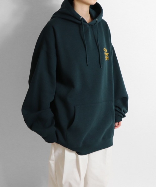 ILL'S（イルズ）の「ILL'S / イルズ バケットガールビッグシルエットパーカー（パーカー・メンズ・グリーン/サックスブルー/ホワイト・M/L）」の16枚目の写真