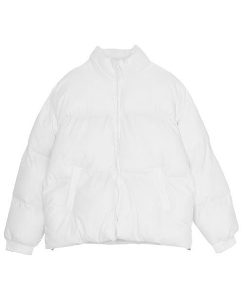 Figments（フィグメンツ）の「パファージャケット（ダウンジャケット/コート・レディース・オフホワイト/ブラック・FREE）」の18枚目の写真