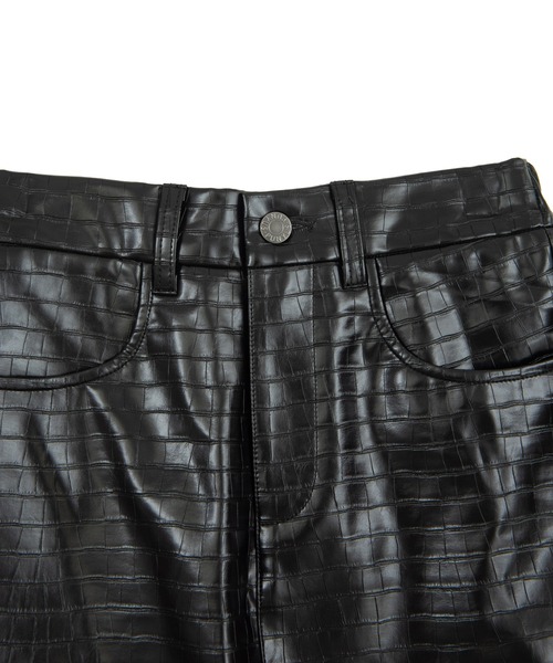 PUNYUS（プニュズ）の「フェィクレザーミニスカート（スカート・レディース・ブラック/ライトパープル・1/3/4/2）」の11枚目の写真