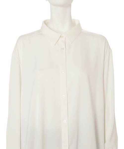 GYDA（ジェイダ）の「SIMPLE LOOSE シャツ（シャツ/ブラウス・レディース・オフホワイト/アイボリー・FREE）」の18枚目の写真