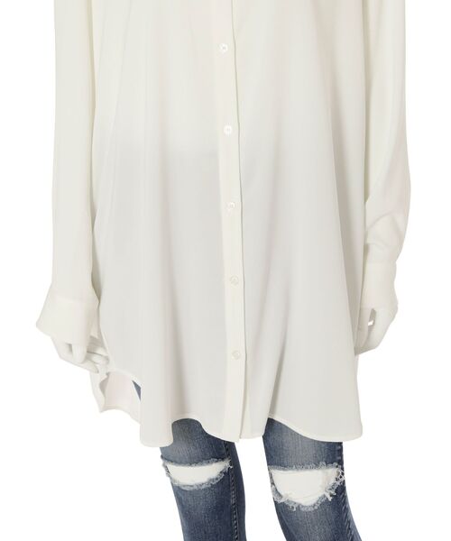 GYDA（ジェイダ）の「SIMPLE LOOSE シャツ（シャツ/ブラウス・レディース・オフホワイト/アイボリー・FREE）」の19枚目の写真
