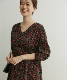 URBAN RESEARCH DOORS | パイピングフラワーワンピース(ワンピース)