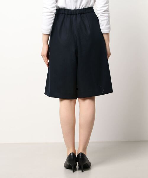 Te chichi TERRASSE（テチチテラス）の「ハーフパンツ（その他パンツ・レディース・ベージュ/ネイビー・ﾌﾘ-）」の4枚目の写真