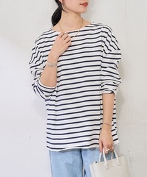 SHENERY | サイドスリットボーダーカットソー(Tシャツ/カットソー)