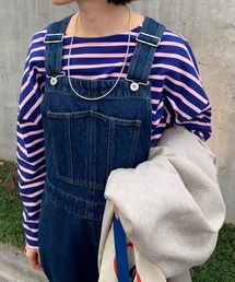 SHENERY | サイドスリットボーダーカットソー(Tシャツ/カットソー)