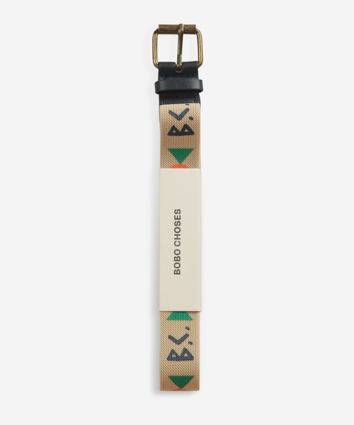 BOBO CHOSES(ボボショーズ)の「B.C belt(ベルト・キッズ・ベージュ系・75cm/60cm)」の4枚目の写真