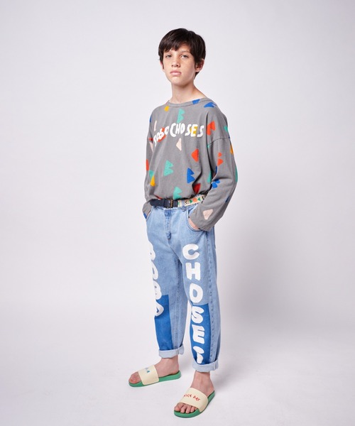 BOBO CHOSES(ボボショーズ)の「B.C belt(ベルト・キッズ・ベージュ系・75cm/60cm)」の2枚目の写真