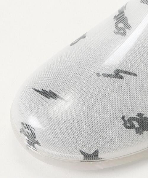 agnes b.（アニエスベー）の「AB65 E SHOES キッズ アイコンプリント レインブーツ（レインシューズ・キッズ・ホワイト・26/27/28/29）」の6枚目の写真