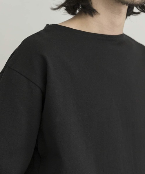 WORK NOT WORK URBAN RESEARCH（ワークノットワークアーバンリサーチ）の「WORK NOT WORK　Basque Shirt（Tシャツ/カットソー・メンズ・グレー系その他/ベージュ系その他/ブラック・X-LARGE/MEDIUM/LARGE/SMALL）」の16枚目の写真