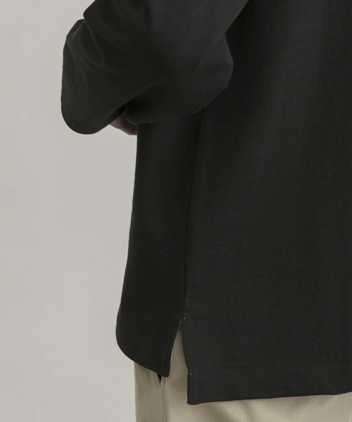 WORK NOT WORK URBAN RESEARCH（ワークノットワークアーバンリサーチ）の「WORK NOT WORK　Basque Shirt（Tシャツ/カットソー・メンズ・グレー系その他/ベージュ系その他/ブラック・X-LARGE/MEDIUM/LARGE/SMALL）」の18枚目の写真