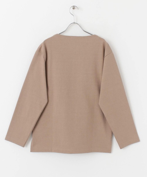 WORK NOT WORK URBAN RESEARCH（ワークノットワークアーバンリサーチ）の「WORK NOT WORK　Basque Shirt（Tシャツ/カットソー・メンズ・グレー系その他/ベージュ系その他/ブラック・X-LARGE/MEDIUM/LARGE/SMALL）」の22枚目の写真