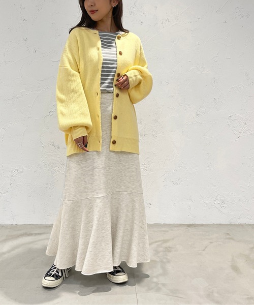 apres jour mignon(アプレジュールミニョン)の「スウェットマーメイドスカート【ZOZOTOWN限定アイテム】(スカート・レディース・グリーン/ブラック/ナチュラル・SMALL/MEDIUM/X-LARGE)」の17枚目の写真