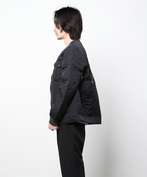 BILLIONAIRE BOYS CLUB(ビリオネア・ボーイズ・クラブ)の「BB UNITY BOMBER JACKET(ナイロンジャケット・メンズ・ブラック・MEDIUM/LARGE/X-LARGE)」の2枚目の写真