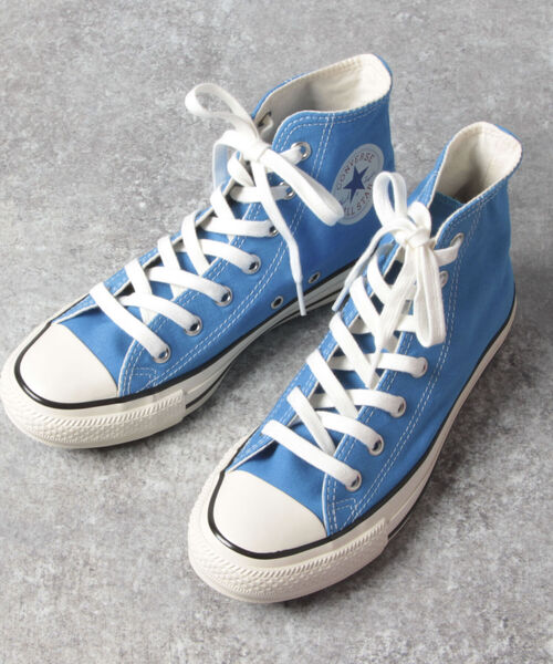 NOLLEY’S（ノーリーズ）の「【CONVERSE/ コンバース】ALL STAR US HI（スニーカー・レディース・ピンク/サックスブルー・23/24/24.5/23.5）」の2枚目の写真