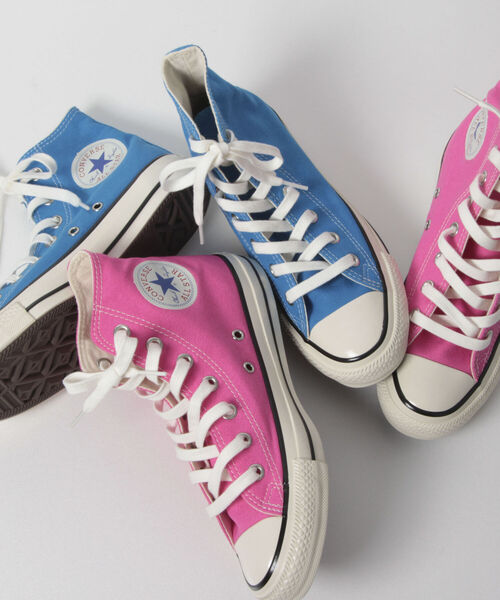 NOLLEY’S（ノーリーズ）の「【CONVERSE/ コンバース】ALL STAR US HI（スニーカー・レディース・ピンク/サックスブルー・23/24/24.5/23.5）」の8枚目の写真