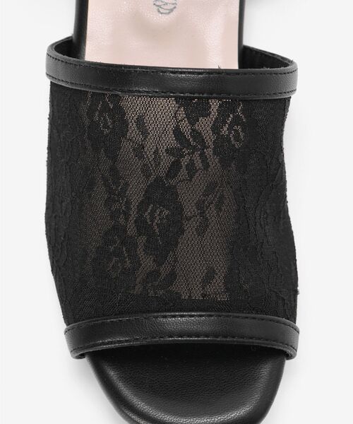 MAJESTIC LEGON（マジェスティックレゴン）の「スクエアシアーサンダル（サンダル・レディース・ブラック/アイボリー/ライトグレー・SMALL/LARGE/X-LARGE/MEDIUM）」の13枚目の写真