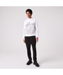 LACOSTE | クロックロゴブロッキングスウェットシャツ(スウェット)
