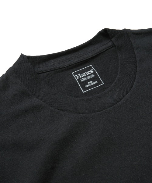 HANES(ヘインズ)の「【HANES/ヘインズ】UNIDIES リサイクルコットン使用 クルーネック半袖Tシャツ HW1-V300(Tシャツ/カットソー・レディース・ホワイト/ブラック/グリーン・FREE)」の5枚目の写真