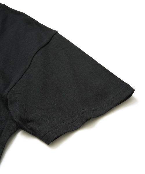 HANES(ヘインズ)の「【HANES/ヘインズ】UNIDIES リサイクルコットン使用 クルーネック半袖Tシャツ HW1-V300(Tシャツ/カットソー・レディース・ホワイト/ブラック/グリーン・FREE)」の6枚目の写真