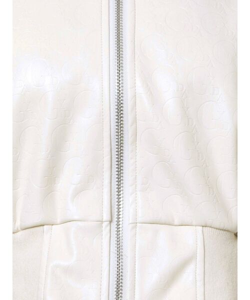 GYDA（ジェイダ）の「GYDA PATTERN ショートBZ（ブルゾン・レディース・ブラック/オフホワイト・FREE）」の20枚目の写真