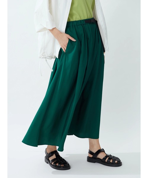 CRAFT STANDARD BOUTIQUE(クラフトスタンダードブティック)の「アジャストベルトスカート *◆(スカート・レディース・ベージュ/グリーン・FREE)」の19枚目の写真